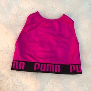 Puma Hot Pink Racerback NWOT